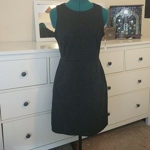 Knit pencil dress with pockets